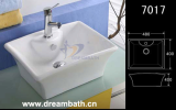 Ceramic bath sink